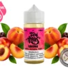 Sakura Zen Haus cherry nectarine peach vape juice with fresh fruit.