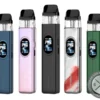 Vaporesso XROS 6 Pod System Kit available in multiple colors with TFT display and refillable XROS pods