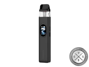 Vaporesso XROS 6 Kit Cosmic Black pod vape with adjustable airflow and TFT display