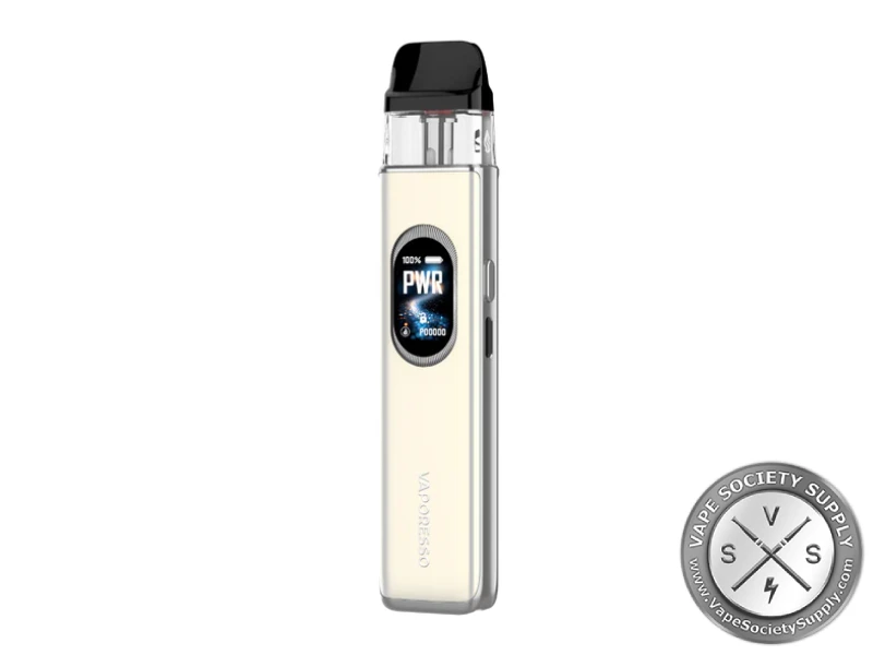 Vaporesso XROS 6 Kit Pearl White pod vape device with premium white finish