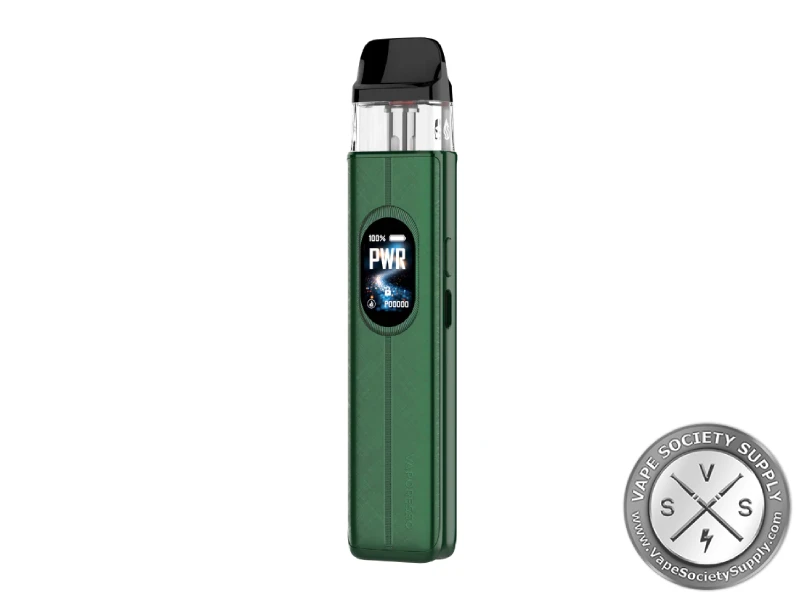 Vaporesso XROS 6 Kit Silk Green refillable vape kit with adjustable airflow
