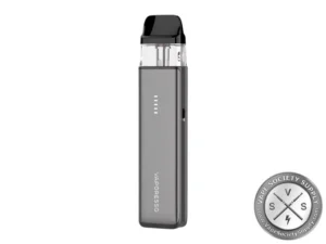Vaporesso XROS 6 MINI Pod System in Titanium Black with 1600mAh battery and XROS pod compatibility.