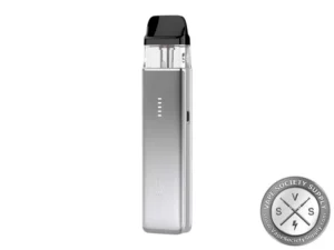 Vaporesso XROS 6 MINI Pod System in Titanium Silver with 1600mAh battery and XROS pod compatibility.