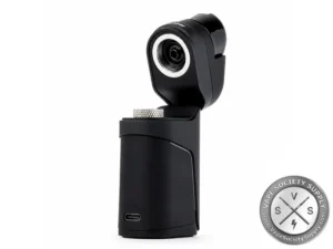 Dr. Dabber Ghost 2 vaporizer with open heating chamber and USB-C charging port
