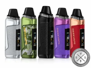 GeekVape Aegis Nano 3 pod system available in multiple color options displayed together
