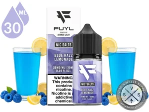 Blue Razz Lemonade FUYL By Dinner Lady Salt 30ml blue raspberry lemonade nicotine salt vape juice