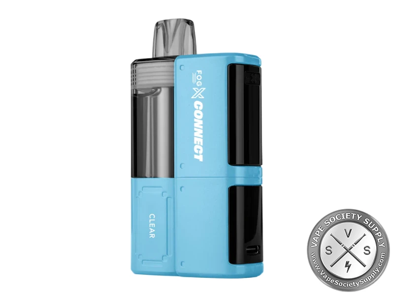 FOG X Connect 30K Disposable Vape Kit Clear flavor with smooth unflavored profile.