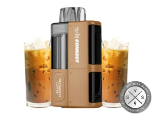 FOG X Connect 30K Disposable Vape Kit Vietnamese Coffee with rich iced coffee flavor.