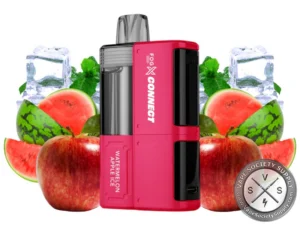 FOG X Connect 30K Disposable Vape Kit Watermelon Apple Ice with juicy watermelon, crisp apple, and icy finish.