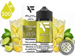 Lemon Lime Ice FUYL By Dinner Lady 100ml iced citrus vape juice