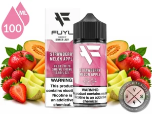 Strawberry Melon Apple FUYL By Dinner Lady 100ml fruit vape juice e-liquid