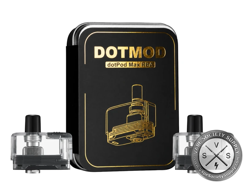 dotMod RBA package with pod accessories and black case
