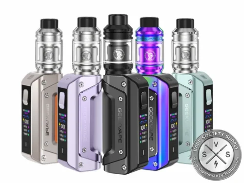 GeekVape Aegis Solo 3 kit with a built-in battery and the Z Sub-Ohm tank