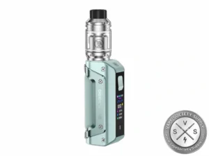 GeekVape Aegis Solo 3 Built-In Battery Starter Kit in Green with 3000mAh battery and Z Tank.