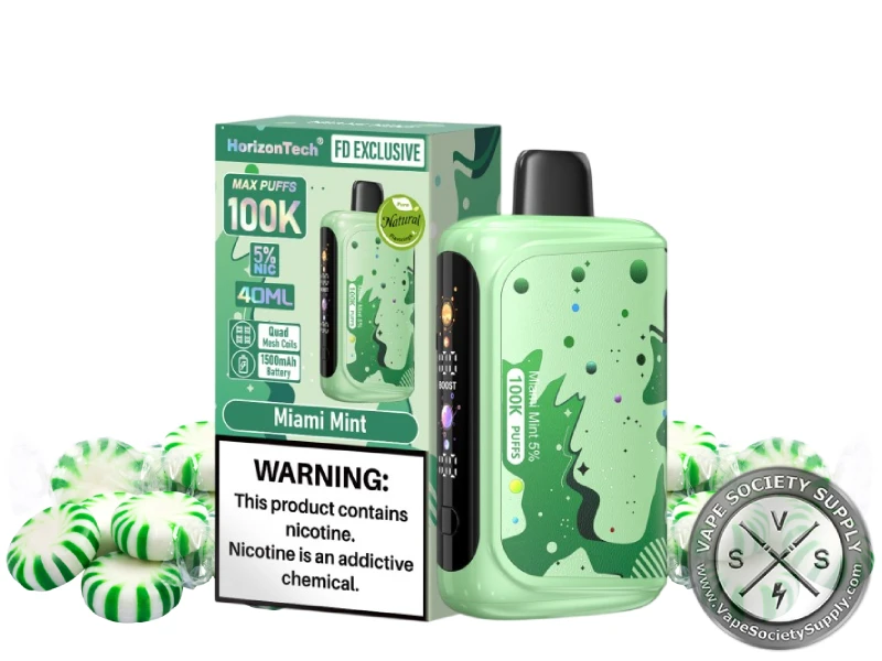 HorizonTech 100K Disposable _ 100K Puffs Miami Mint