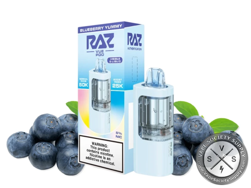 RAZ VUE 50K Disposable Pod Blueberry Yummy