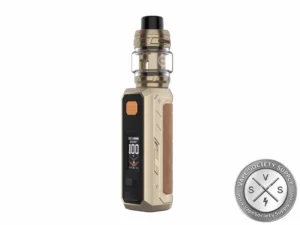 Vaporesso ARMOUR ULTRA Kit in Dune Gold with brown grip and 6mL iTank T.