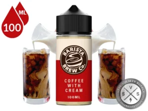 Barista Brew Coffee with Cream e-liquid coffee flavor