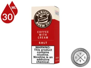 Coffee with Cream Barista Brew Co. Salt 30mL packaging