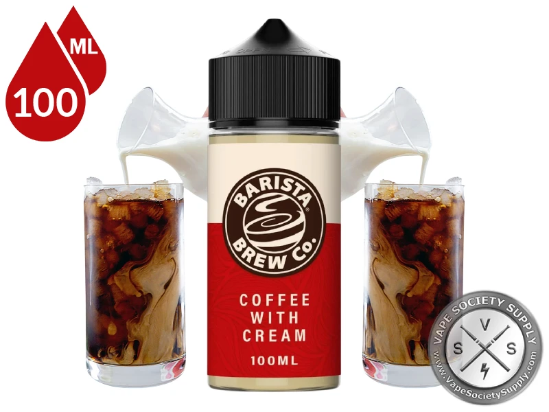 Barista Brew Coffee with Cream e-liquid coffee flavor