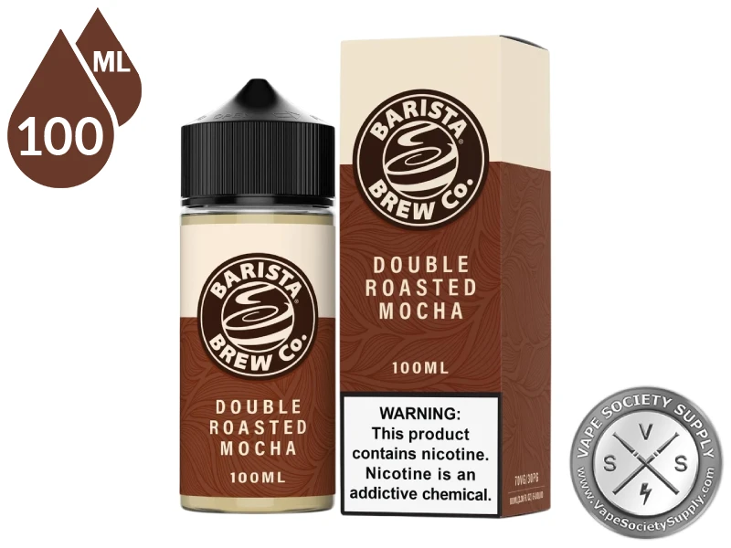 Double Roasted Mocha Barista Brew Co. 100mL e-liquid