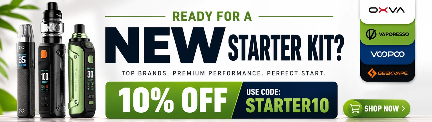 Ready for a new starter kit – 10% off with code STARTER10