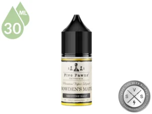 Bowden’s Mate Salt nicotine salt bottle and retail packaging