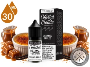 Caramel Brulee Coastal Clouds Salt 30ml product image
