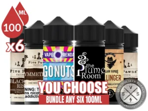 Five Pawns Vape Juice Bundle 6x100ml (600ml) bundle selection