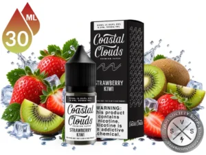 Strawberry Kiwi Coastal Clouds Salt 30ml product image
