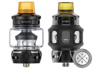 Uwell VALYRIAN IV 8.5mL Tank Glossy Black with silicone protector