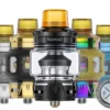 Uwell VALYRIAN IV Tank colors Glossy Black Gold Rainbow Blue and Stainless Steel