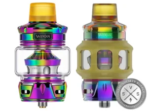 Uwell VALYRIAN IV 8.5mL Tank Neon Rainbow with silicone protector