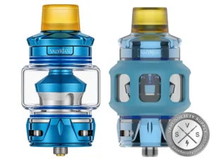 Uwell VALYRIAN IV 8.5mL Tank Sapphire Blue with silicone protector