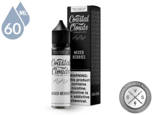 Mixed Berries Coastal Clouds 60ml bottle and box