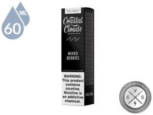 Mixed Berries Coastal Clouds 60ml box, front